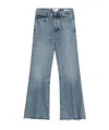 Frame Wide-leg The Lax Jeans With Washed Effect In Blue