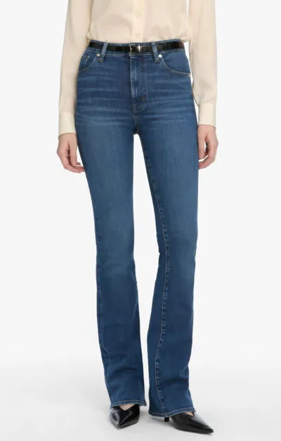 Frame The Reboot Super Stretch Jean In Elixir In Blue