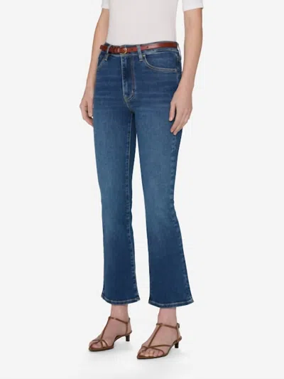 Frame Reboot Crop Jean In Femma In Blue