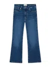 Frame The Reboot Crop Bootcut Jeans In Multi