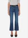 Frame Reboot Cropped Jean In Keepsake In Blue