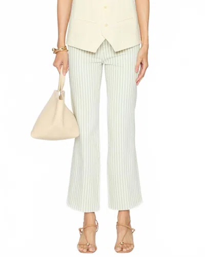 Frame Reboot Crop Jeans In Seamist Stripe In Multi