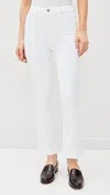 Frame The Reboot Crop Jeans White In White