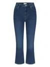 Frame Reboot Cropped Jeans In Blue