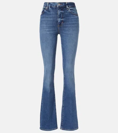 Frame Reboot Flared Jeans In Blue
