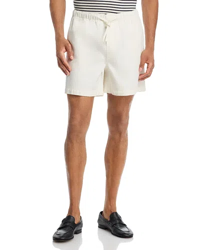 Frame Regular Fit 5.5 Drawstring Shorts In Brown