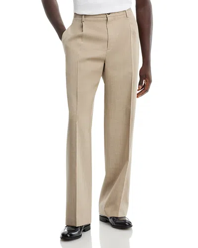 FRAME REGULAR FIT WIDE LEG WOOL PANTS