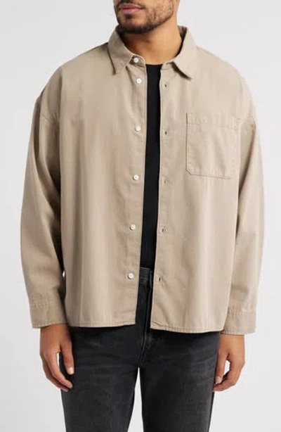 FRAME FRAME RELAXED FIT DENIM BUTTON-UP SHIRT
