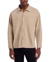 Frame Relaxed Fit Denim Shirt In Brown