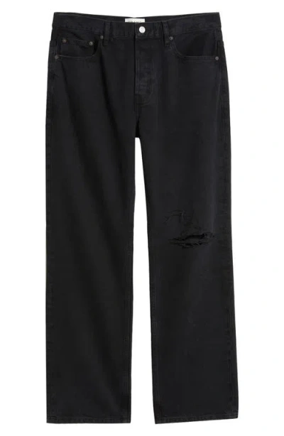 Frame Relaxed Fit Jeans In Black