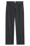 Frame Relaxed Fit Jeans In Dark Navy In Black