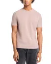 Frame Relaxed Cotton T-shirt In Dusty Pink