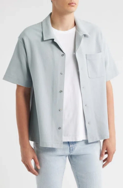 Frame Relaxed Jacquard Camp Shirt