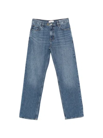Frame Relaxed Jeans In Blue