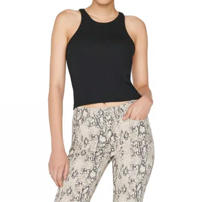 Frame Rib Camisole In Noir In Black