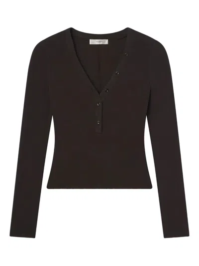 Frame Ribbed Top