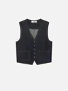Frame Rins Vest In Navy