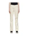 Frame Off-white 'the Low Boot' Jeans In White