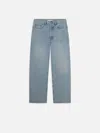 Frame Ritz Baggy Jeans In White