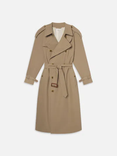 Frame Ritz Classic Trench In White