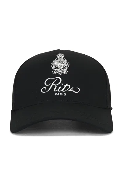 Frame Ritz Cotton Trucker Hat In Black