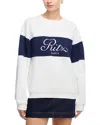 Frame Ritz Sport Sweatshirt In White