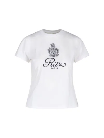 FRAME 'RITZ' T-SHIRT - WHITE