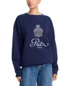Frame Ritz Unisex Sweatshirt In Blue