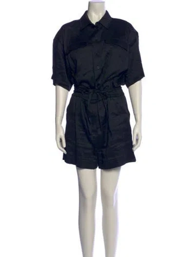 Pre-owned Frame Romper In Blue