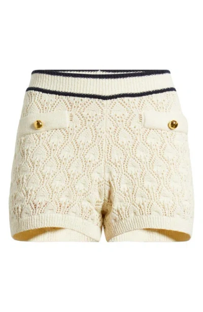 FRAME FRAME ROOKIE POINTELLE SHORTS