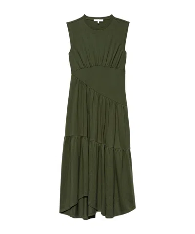 FRAME ROUND NECK SLEEVELESS DRESS