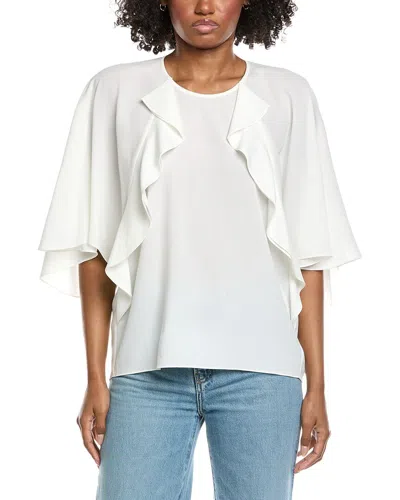FRAME RUFFLE BLOUSE