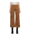 Frame Brown Utility Jeans In Brown