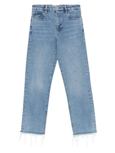 Frame Ruler Jeans In Blue