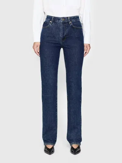 FRAME RULER STRAIGHT-LEG JEAN IN WRITTEN