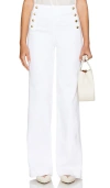 Frame Sailor Wide Leg In 白色