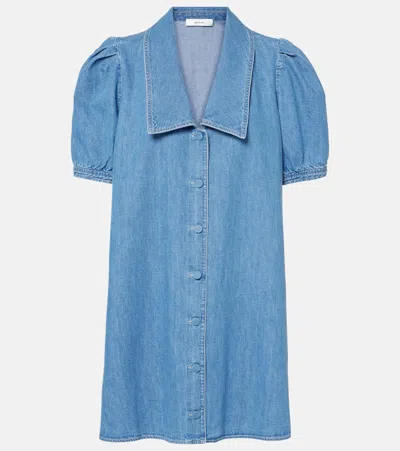 FRAME SAILOR DENIM MINIDRESS
