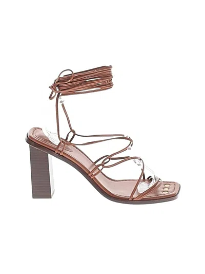Pre-owned Frame Sandals In Brown