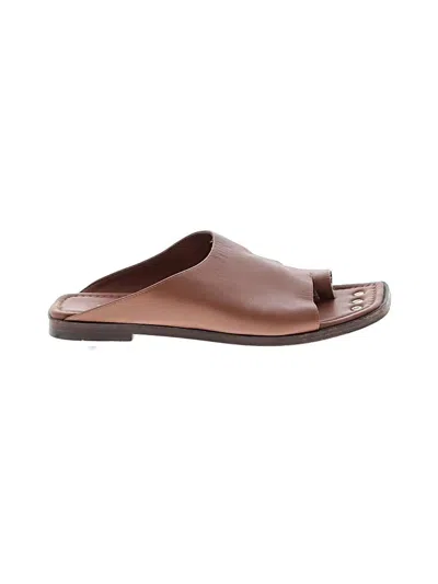 Pre-owned Frame Sandals In Brown