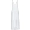 FRAME SAVANNAH LONG DRESS IN WHITE