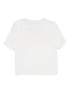 Frame Scallop-sailor Top In White
