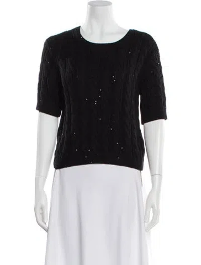 Pre-owned Frame Scoop Neck Sweater W/ Tags In Multi