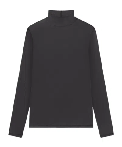 Frame Semi-transparent Cover-up In Black