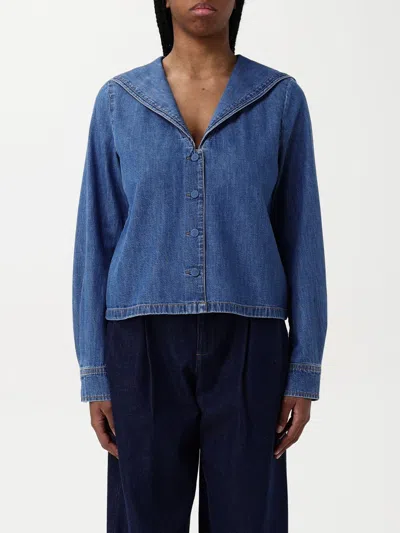 Frame Hemdbluse  Damen Farbe Denim
