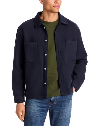 Frame Shirt Jacket In Blue