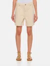 Frame Beige Shorts In Neutral