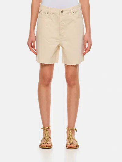FRAME SHORT FRAME WOMAN COLOR CREAM,G85637078