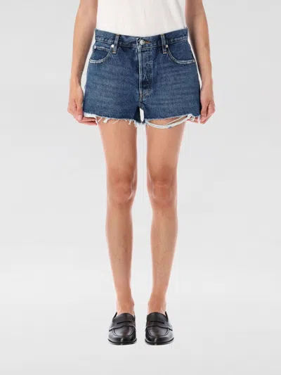 FRAME SHORT FRAME WOMAN COLOR DENIM,H22564028