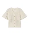 Frame Flutter Cardi In White