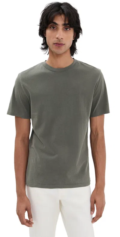 Frame Short Sleeve Relaxed Tee Dark Sage